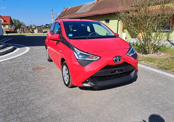 Toyota Aygo cena 39500 przebieg: 51200, rok produkcji 2019 z Opole małe 29